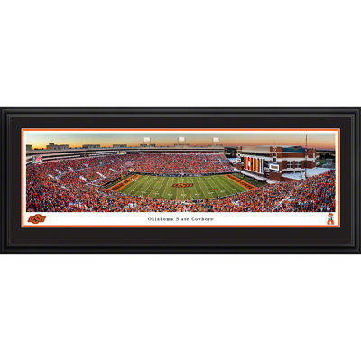 Oklahoma State Football Panoramic Print