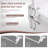Bidet Attachment For Toilet, Non-electric Ultra-slim Dual Spray (rear & Feminine Wash), Cold Water Bidet With Adjustable Pressure Control