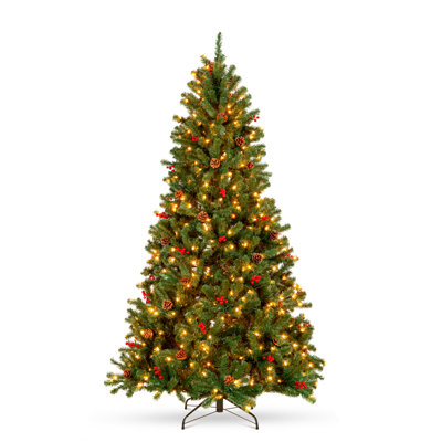 4.5' Lighted Spruce Christmas Tree