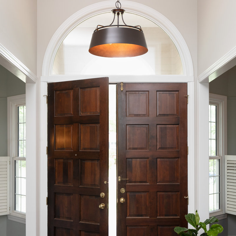 Natoli 4 - Light Dimmable Drum Chandelier