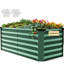 Galvanised Metal Raised Garden Bed With Support Rod & Gloves-1002435589-1002435590