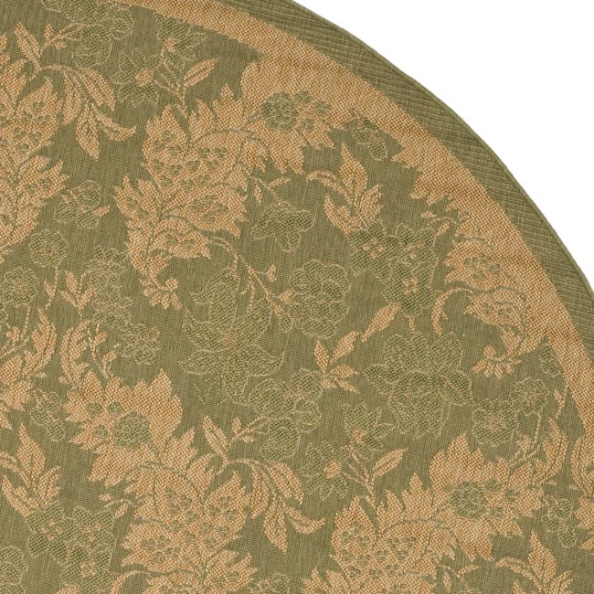 Herefordshire Performance Geometric Rug, Round 6'7"