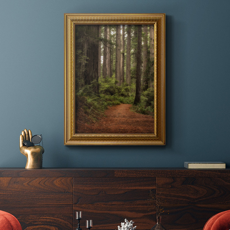 " Forest Path II ", 16" W x 20" H