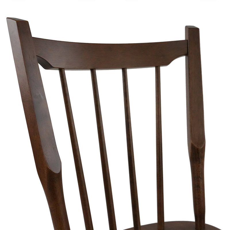 Ensemble de salle à manger Modern Farmhouse - Table en pin récupéré et chaises en bois d'hévéa - Rustic Industrial, Brun