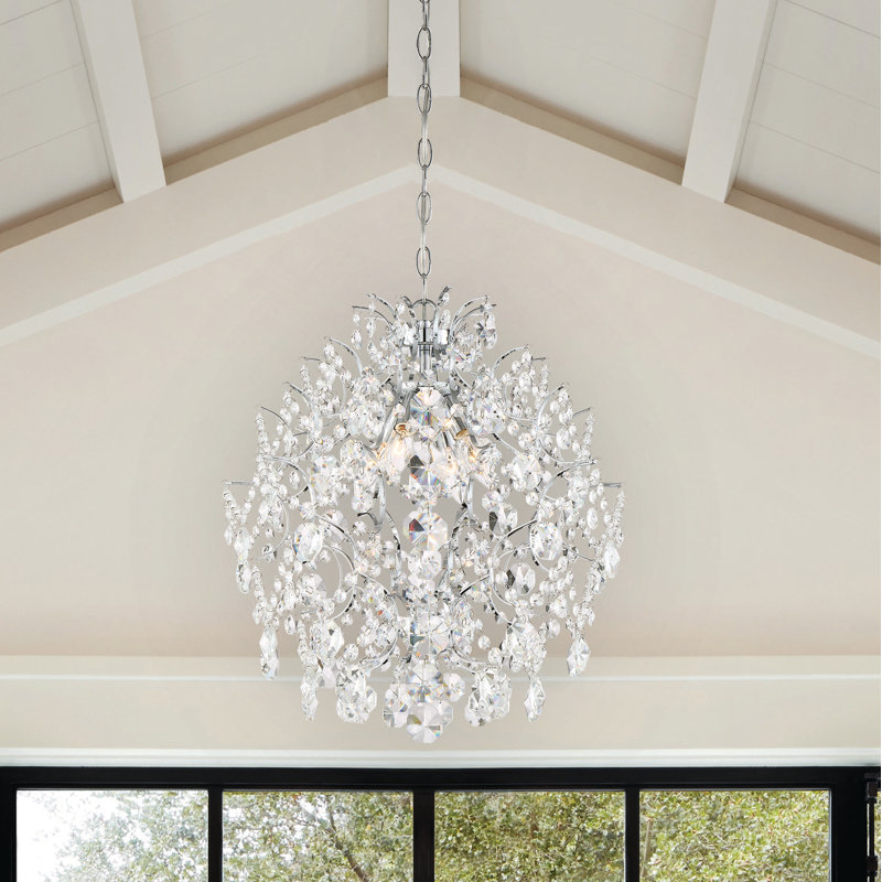 Darek 4 - Light Dimmable Geometric Chandelier