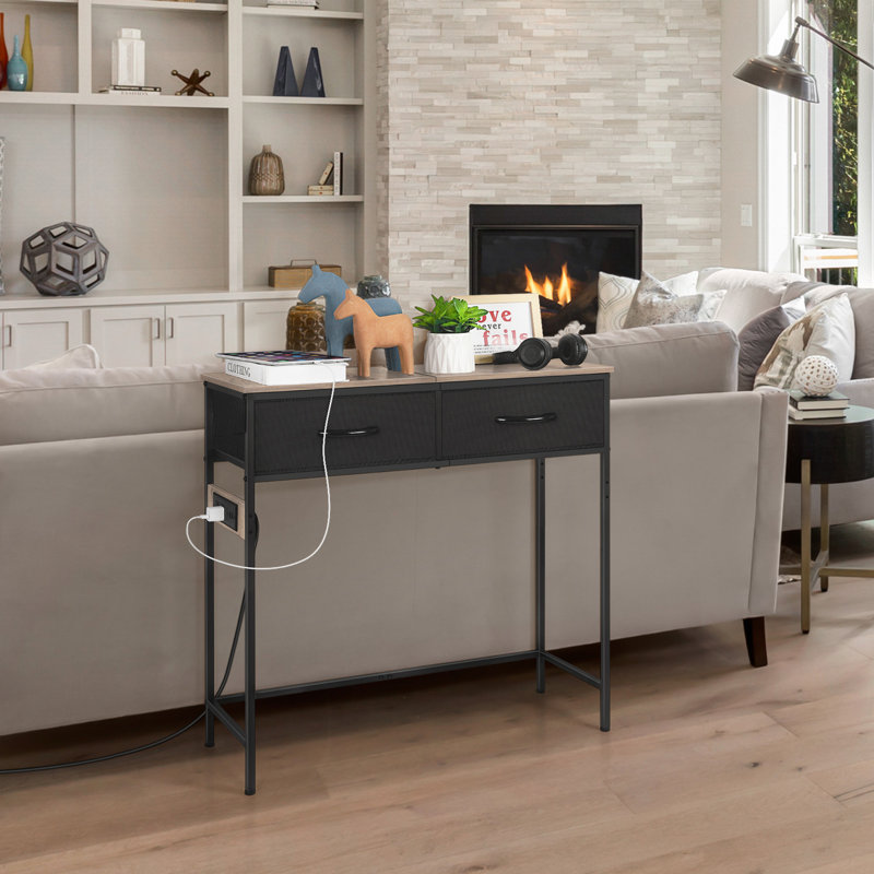 Console 31,5 po Contrell, Gris