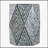 Exquisite Hexagon Garden Stool with Capiz Inlay and Diamond Design, a Stylish and Functional Accent Piece