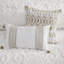Ensemble de couette mini ivoire double / grand