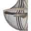Marylee 2-Light Distressed Grey Wood Semi-Flush Mount Light