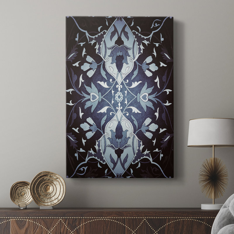 Impression abstraite rétro CLXII - galerie Cavas, H 18 po x l 12 po