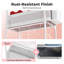 67cm H x 17cm W Cart with Wheels-608553710