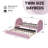 Upholstered Daybeds With Pull-Out Trundle, Modern Curved Bed Frame With Padded Headboard & Footboard, Detachable 2-In-1 Design For Sleepovers-91717458-91717463