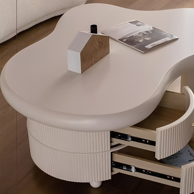Table basse simple et tendance avec tiroirs