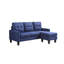 Odelin 3 Seater Fabric Corner Sofa -1444917095