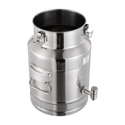 Demitrios Stainless Steel Milk Can Beverage Dispenser
