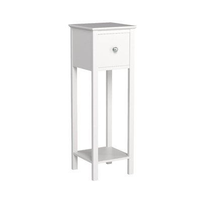 25cm W Manufactured Wood Bedside Table