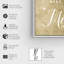 Under the Mistletoe Gold - art textuel sur toile-58868355-58868359