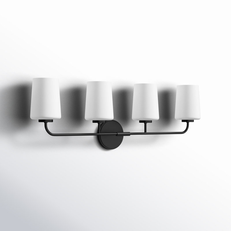 Fitz 4 - Light Dimmable Vanity Light, Black