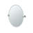 Jewel Wall Mount  Frameless Oval Bathroom Vanity Mirror | Pivots and Beveled Mirror-2992136-125118099