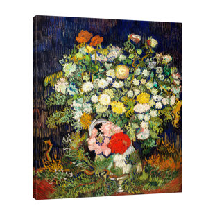 Vincent Van Gogh " Bouqet Of Flowers In A Vase " by Vincent Van Gogh