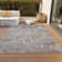 Machine Washable Indoor/Outdoor Christain ACN1374 Taupe Rug