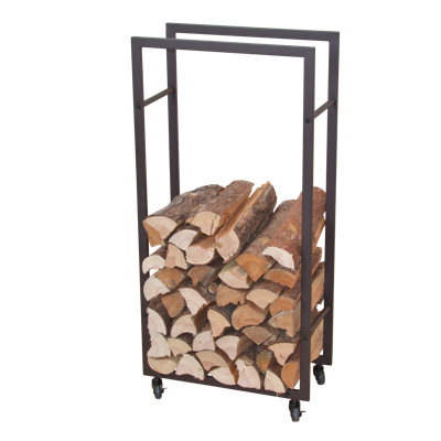 Holzkorb Caudill aus Metall