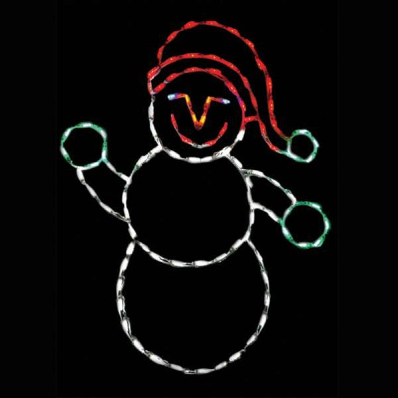 Baby Snowman LED Display (32")