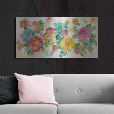" Playful Floral Trio I " by Silvia Vassileva