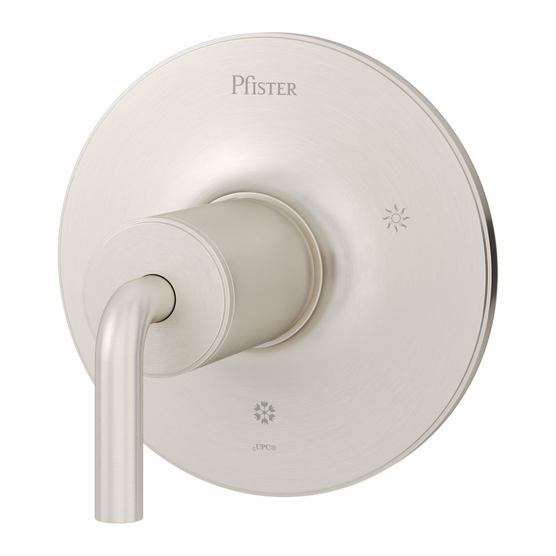Tenet 1-Handle Tub And Shower Valve Only Trim, Brushed Nickel