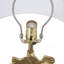 Lampe de table élégante avec base en marbre et abat-jour tambour blanc, parfaite pour ajouter de l'élégance à n'importe quelle pièce