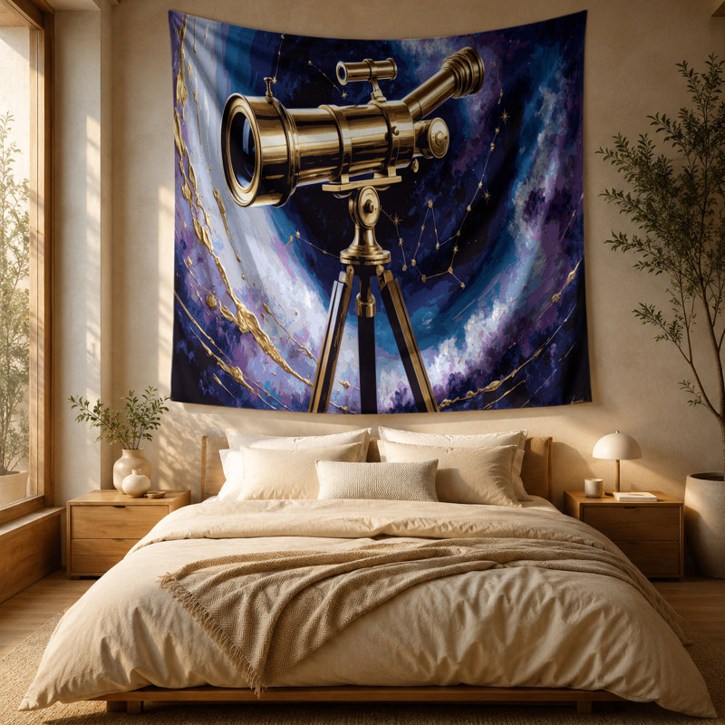 Tapisserie murale sci Fi, 51 po x 60 po