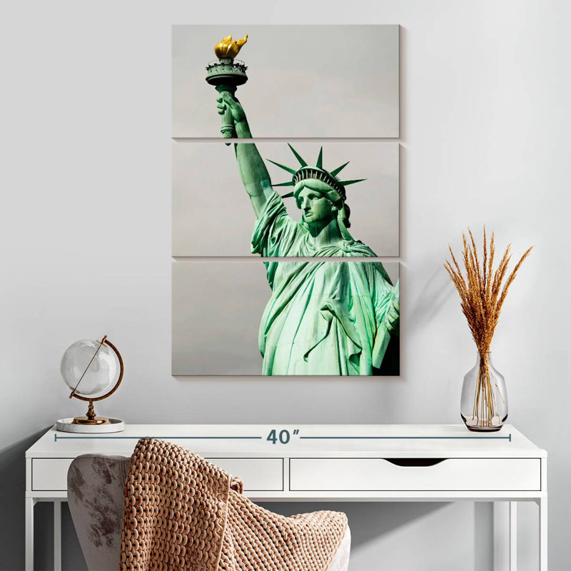 Statue Masam Lady Liberty, H 32 po x l 20 po