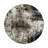 Abstract Yellow/Black/Gray Area Rug-1849441060