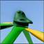Centre de jeu d'escalade à dôme géométrique 12 pi, tour de dôme d'escalade pour enfants, acier résistant à la rouille et aux rayons UV supportant 1000 lb