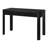 47.5" Wide Fluted Desk with Soft-Glide Drawers — Black Grain Scandinavian MDF Writing Desk for Home Office | Gardeina-503244416
