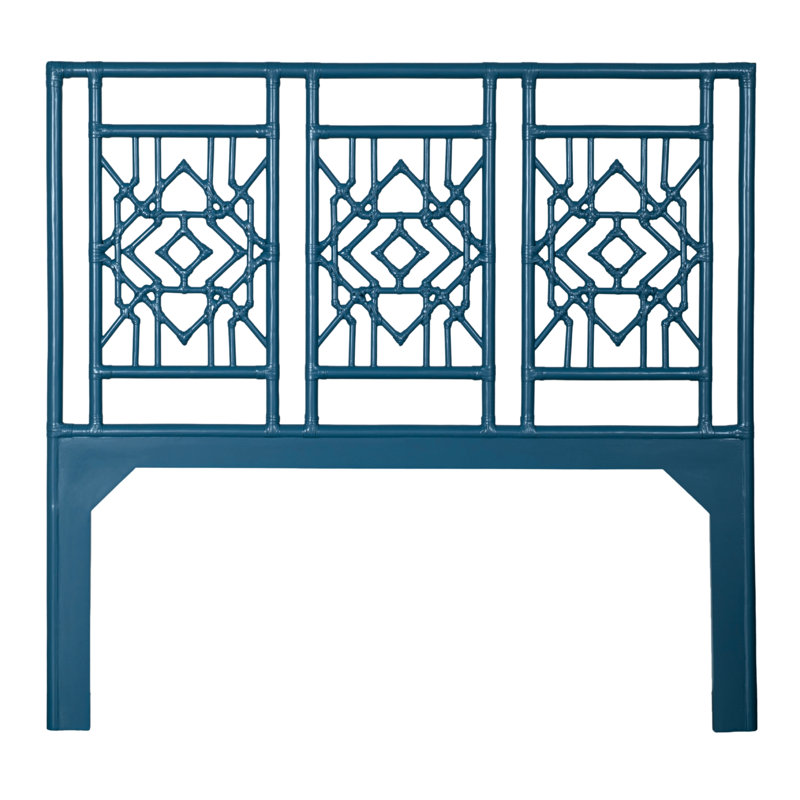 Tulum Headboard, Pacific Blue, Queen