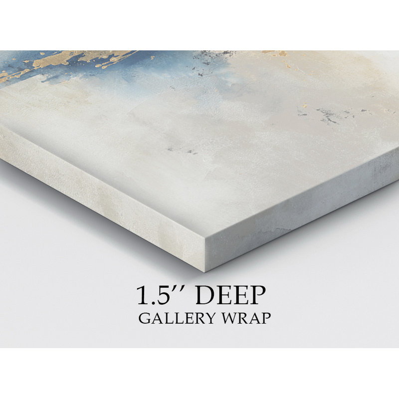 « indigo light », reproduction d’art sur toile tendue, H 16 po x l 16 po x P 1 po