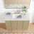 Waubun Rally 48'' Free Standing Single Bathroom Vanity with Calacatta Quartz Top-2042626828