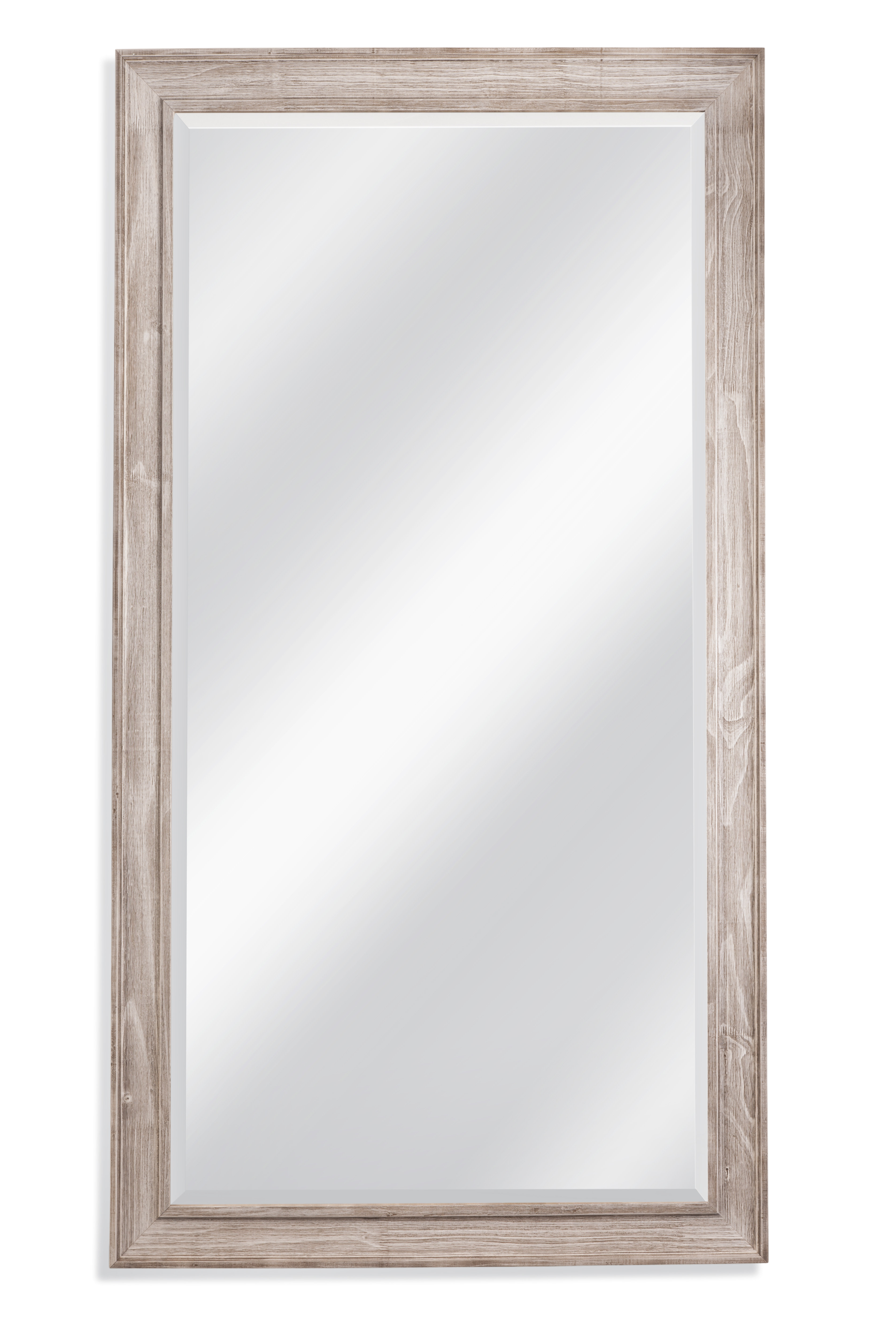 Montauk Solid Wood Rectangle Floor Mirror