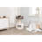 TRIXIE 33.9-in Ava XXL Cat Tree, Thick Scratching Post, Cat Condo, Cozy Platform with Cushion, Dangling Cat Toy, Gray