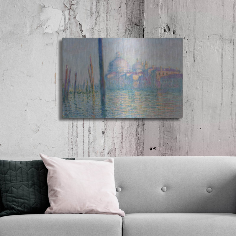 "Le Grand Canal" par Claude Monet, H 24 po x l 36 po