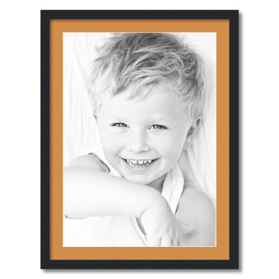 Wood Picture Frame with Mat