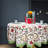 Erdemir Block Print Cotton Tablecloth