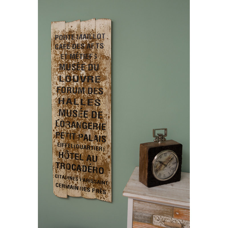 No Frame Print on Wood