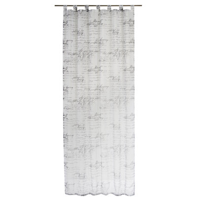 Darice Sheer Curtain Single Panel