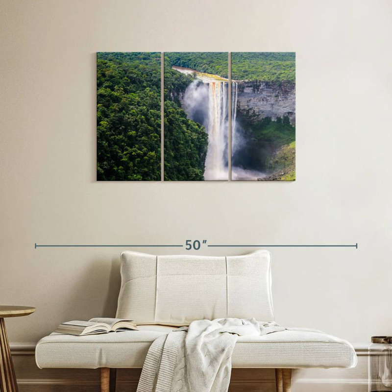 Alvord Kaieteur Falls, H 24 po x l 38 po