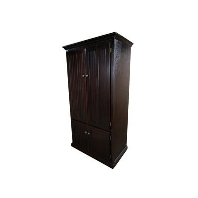 Bureau armoire en bois massif Neasa