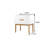 Modern White Nightstand with Durable Handles, Engineered Wood and Exceptional Craftsmanship