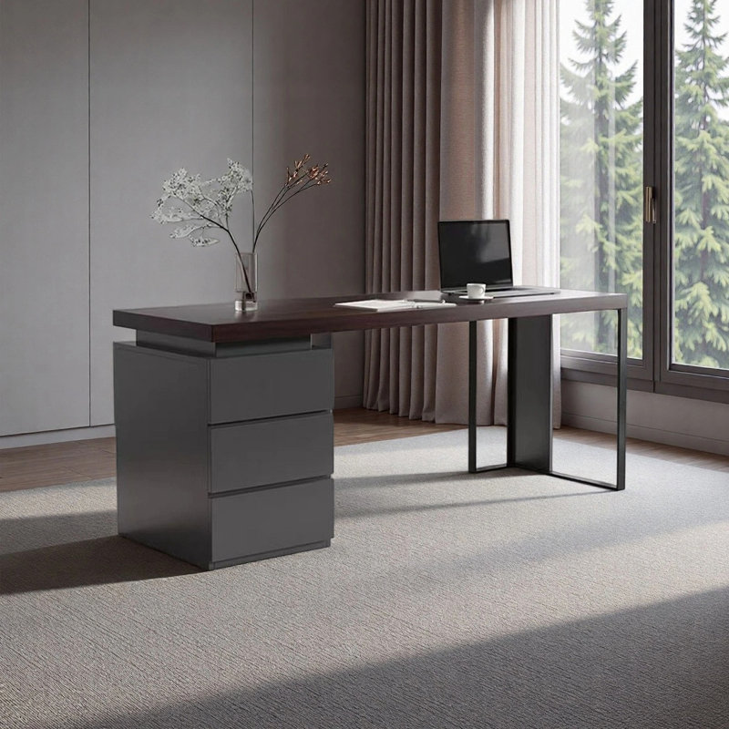 Porath, Gris / Noir, H 29,92 po x l 55,12 po x P 23,62 po