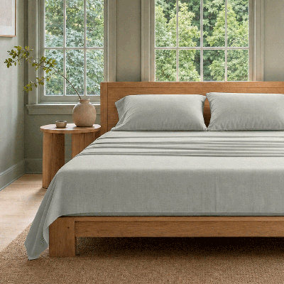 Threadmill 100% Organic Cotton | Percale Sheets for Cool, Crisp Comfort